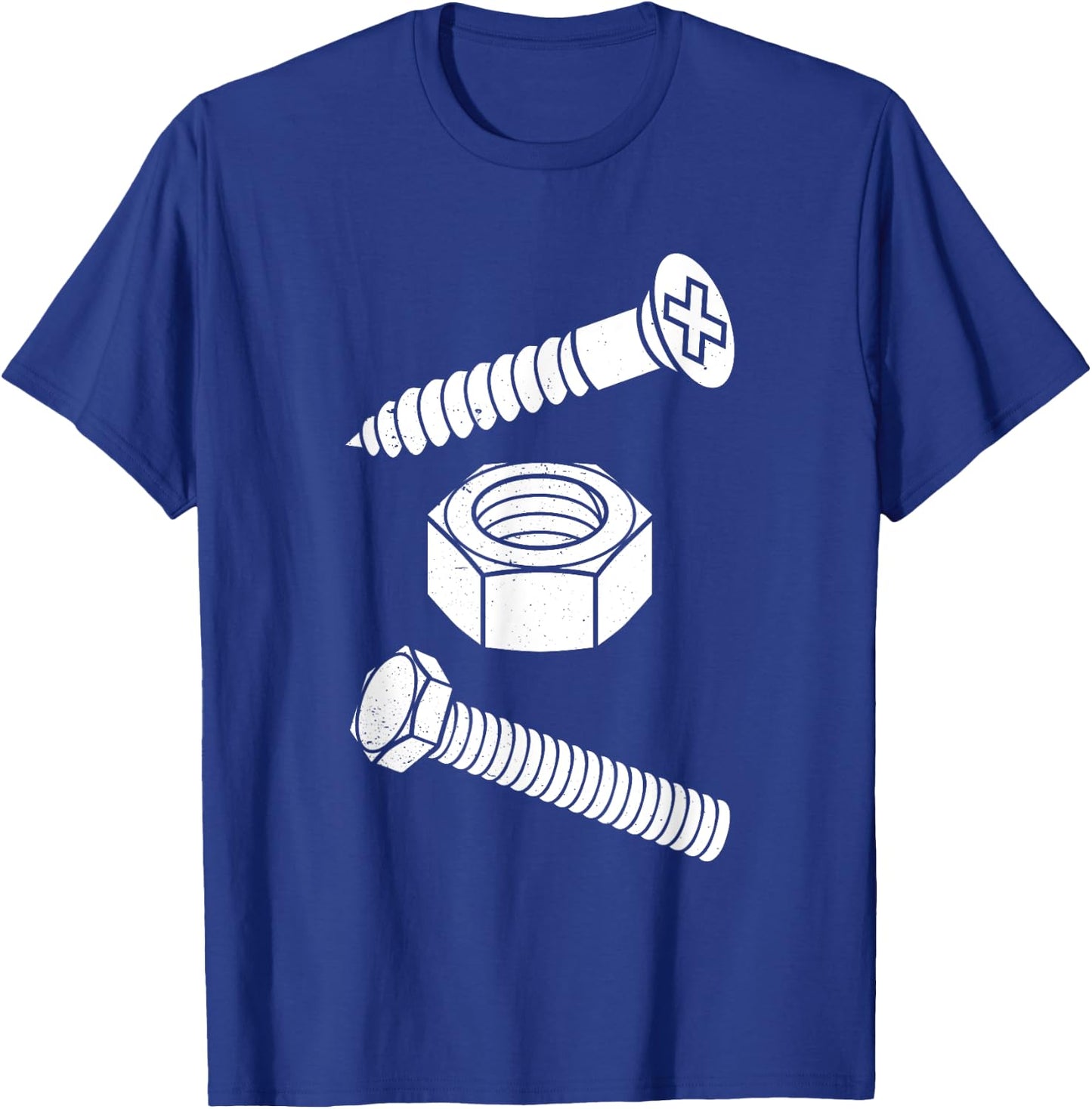 I Screw I Nut I Bolt Proud Car Auto Mechanic Humor T-Shirt - T-Shirt | Royal