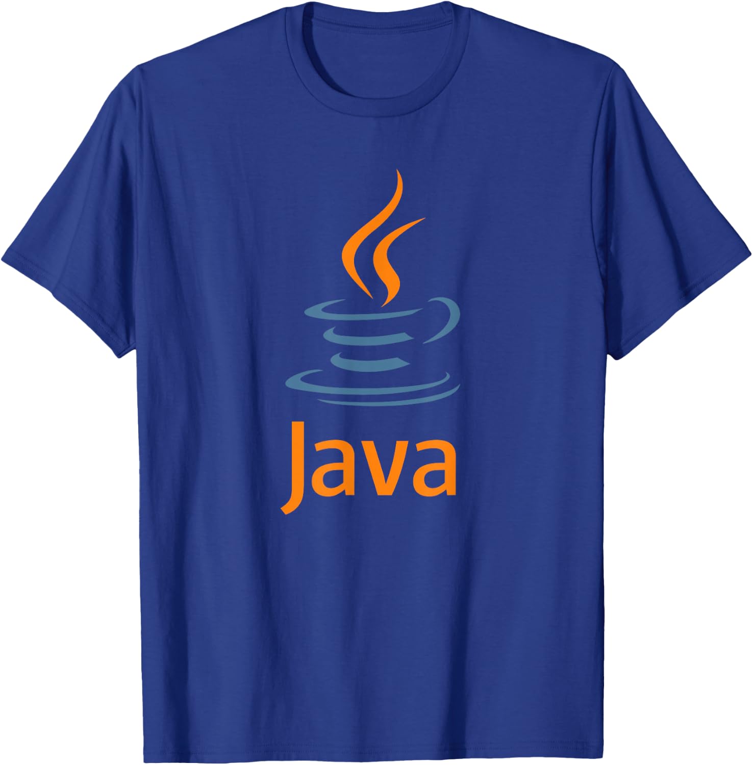 Java Code Web Developer Shirt Front-end Developer T-Shirt - T-Shirt | Royal