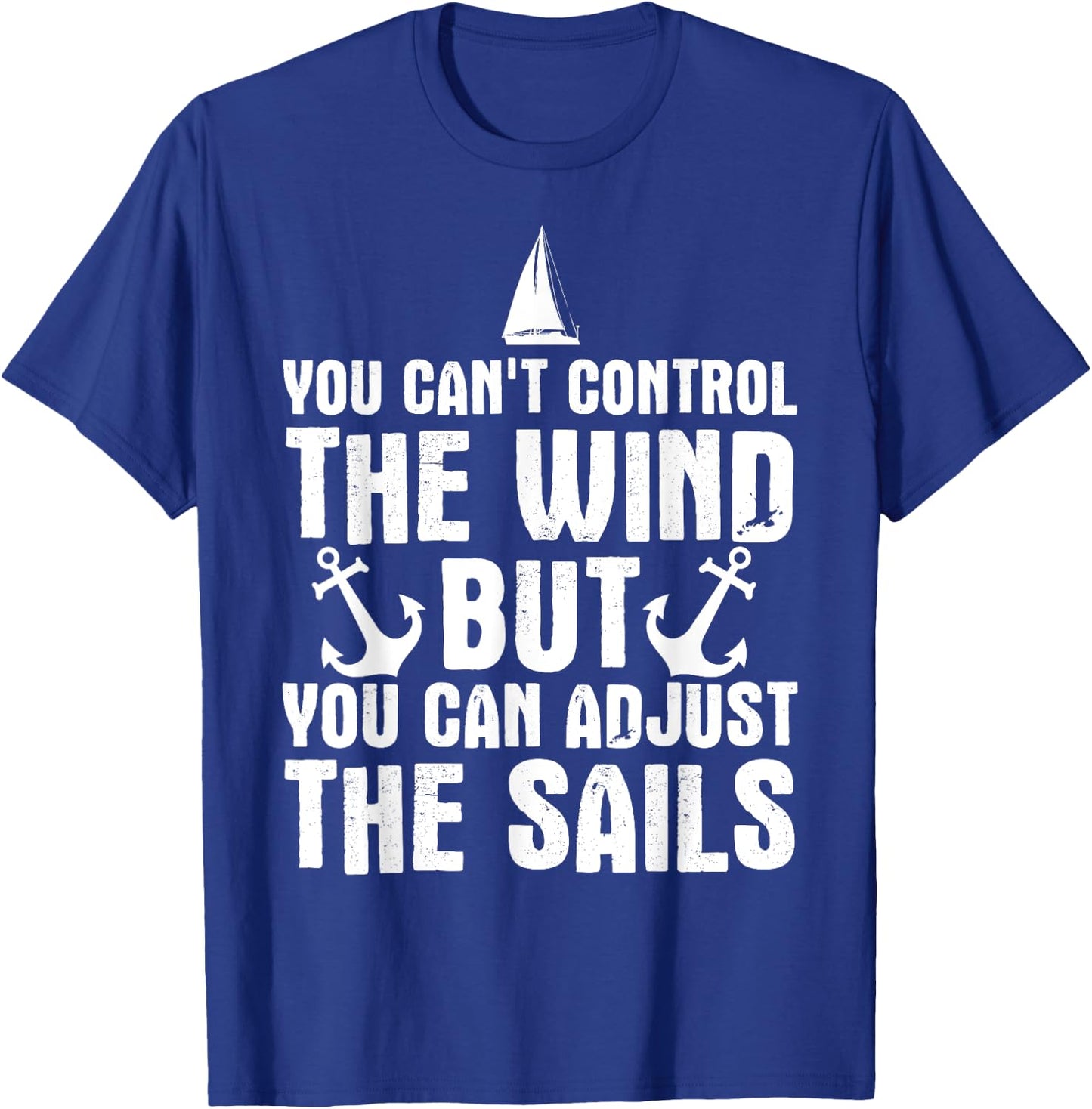 Cool Sailing Design Women Sailboat Jib Yacht Sailor T-Shirt - T-Shirt | Royal