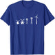 Wind Renewable Energy apparel wind energy evolution, windmill , Black T-Shirt - T-Shirt | Royal