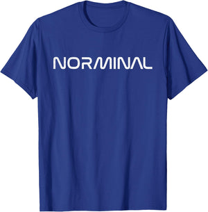 Norminal Space Exploration Nominal Joke Rocket Norminal T-Shirt - T-Shirt | Royal