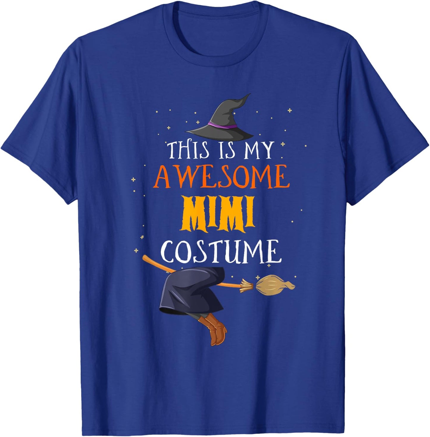 This Is My Awesome Mimi Costume Fun Halloween T-Shirt - T-Shirt | Royal