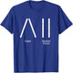 How To Ski Skiing Instructor - Skier T-Shirt - T-Shirt | Royal