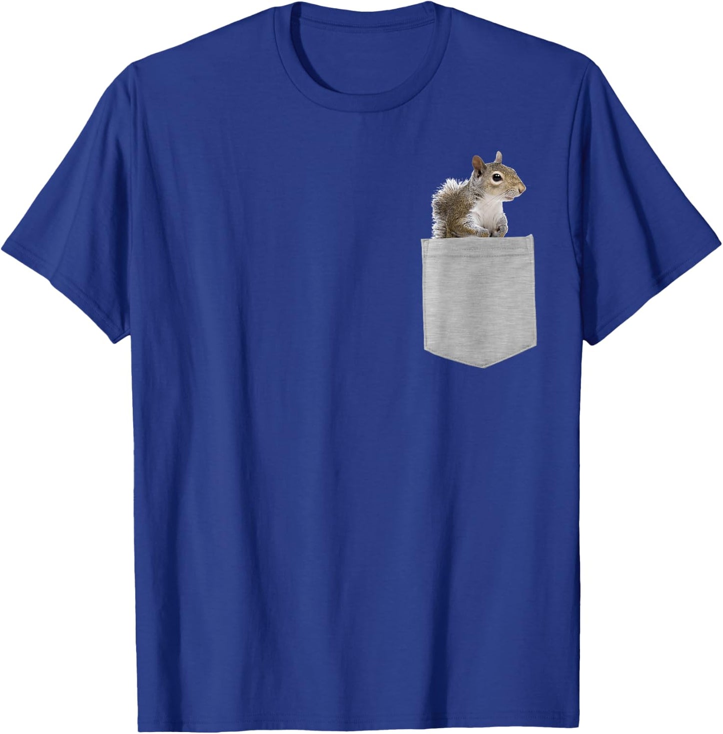 Animal in Your Pocket Grey Squirrel T-Shirt - T-Shirt | Royal