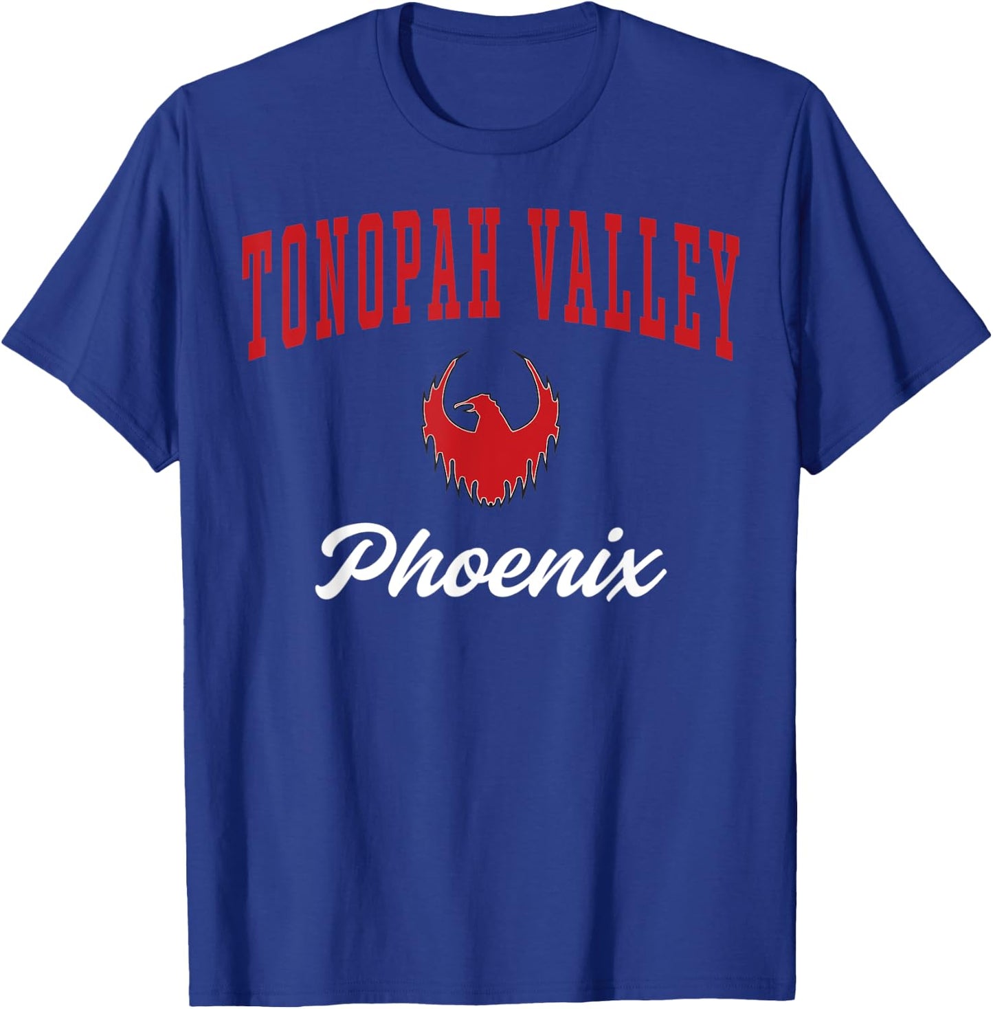 Tonopah Valley High School Phoenix C3 T-Shirt - T-Shirt | Royal