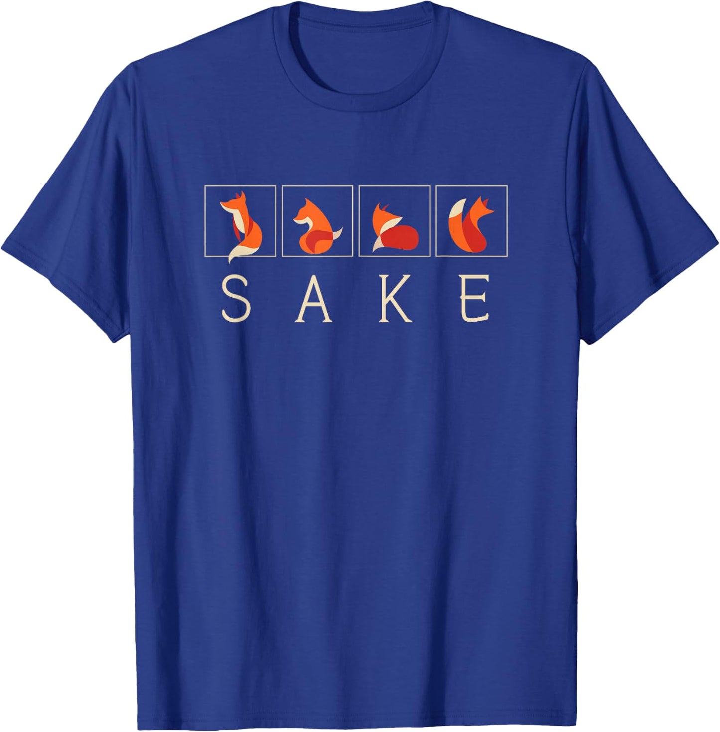 Oh For Fox Sake Funny Graphic or Women T-Shirt - T-Shirt | Royal
