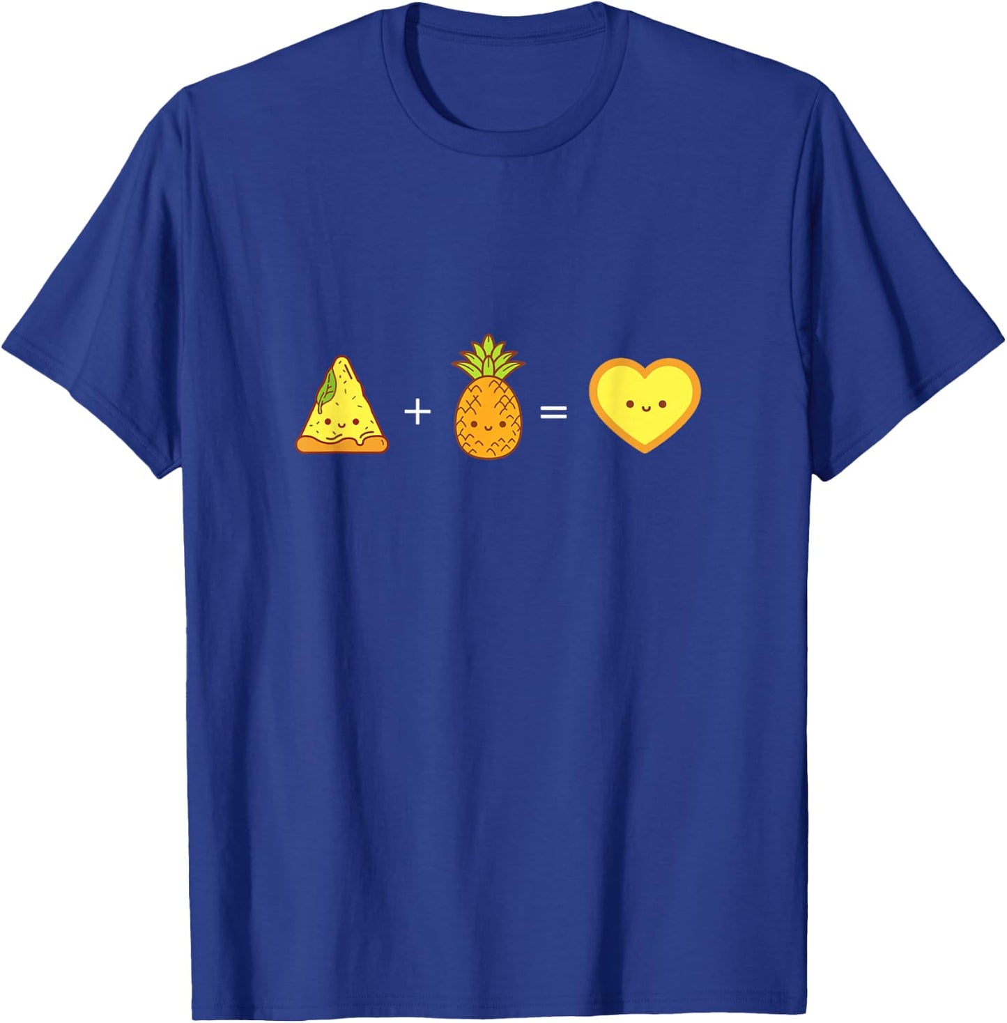 Pizza Hawaii Design for Pineapple Pizza Lover T-Shirt - T-Shirt | Royal