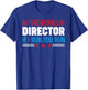 Great American Fireworks Director If I Run You Run T-Shirt - T-Shirt | Royal
