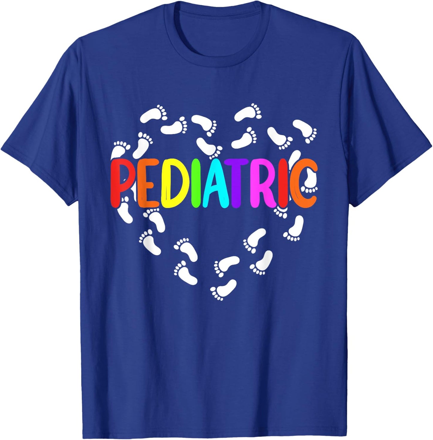 Medical Nursing Pediatric Doctor Pediatrician Pediatric Graphic Pediatric Nurse - Kids - - Black - Short Sleeve - Small - Classic Fit - Cotton 60% Polyester 40% T-Shirt - T-Shirt | Royal