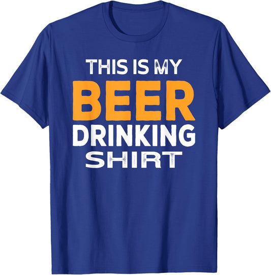 Humorous Beer Lover Beer Drinking Game T-Shirt - T-Shirt | Royal