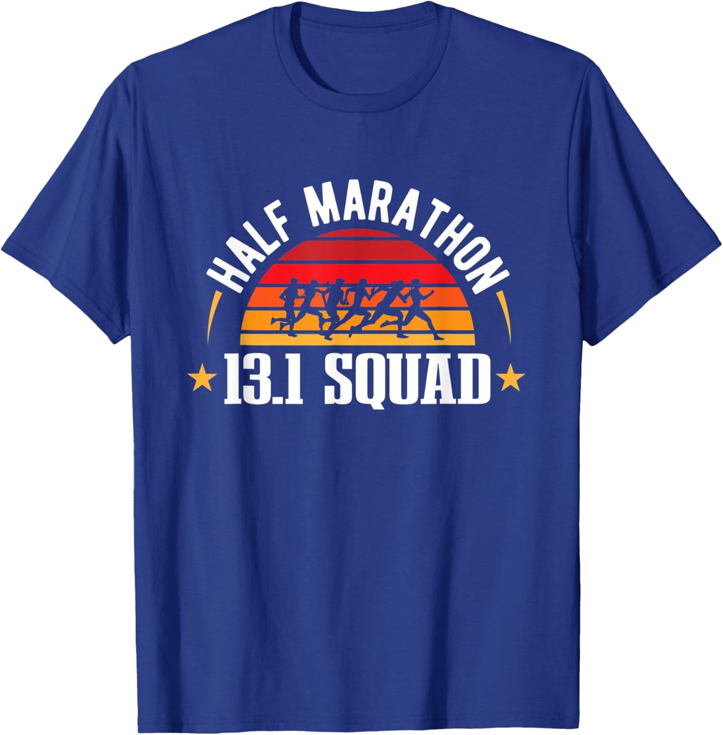 Half Marathon Runner Half Marathon 13.1 Squad Half Marathon T-Shirt - T-Shirt | Royal