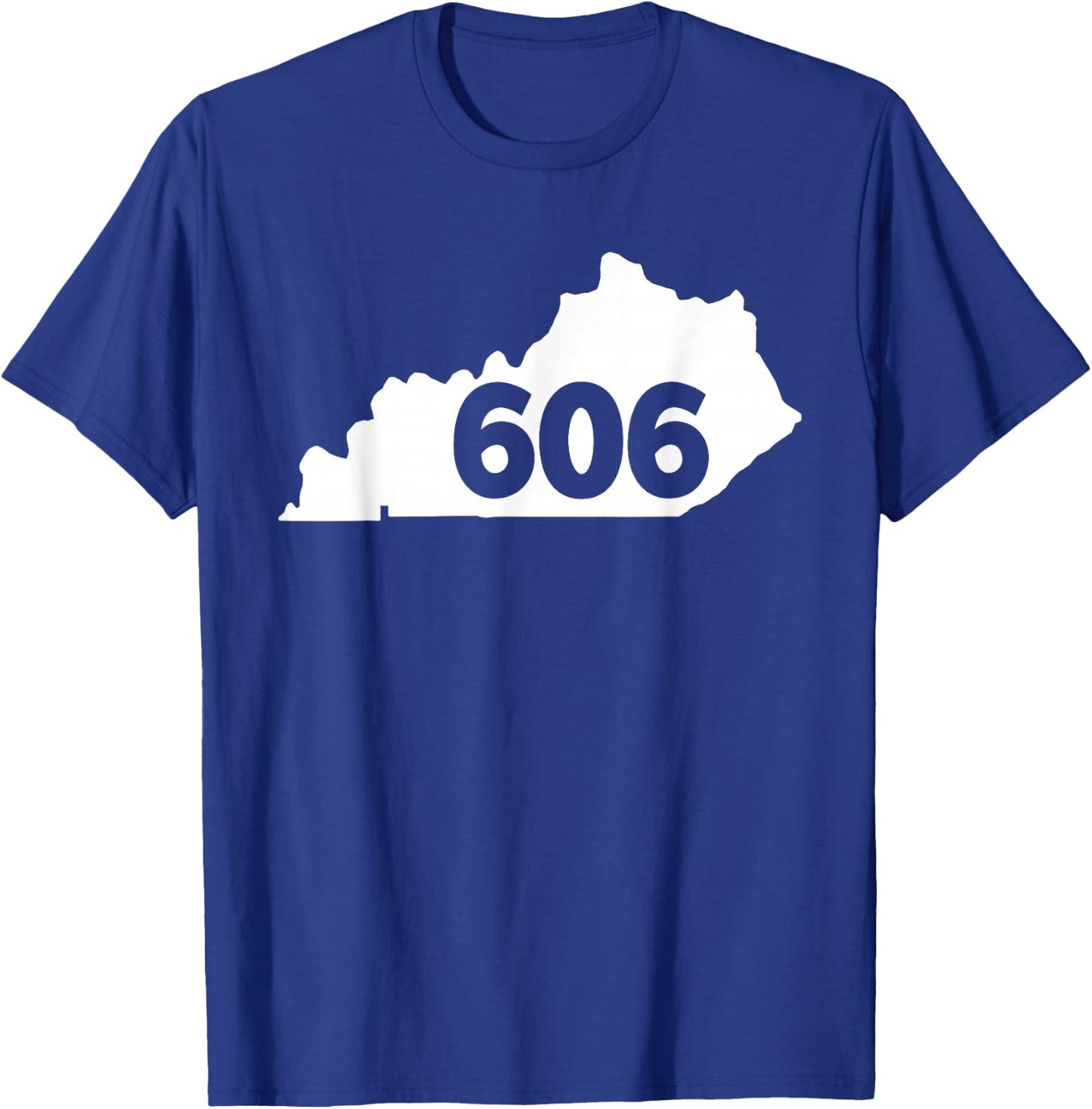 Kentucky 606 Area Code T-Shirt - T-Shirt | Royal