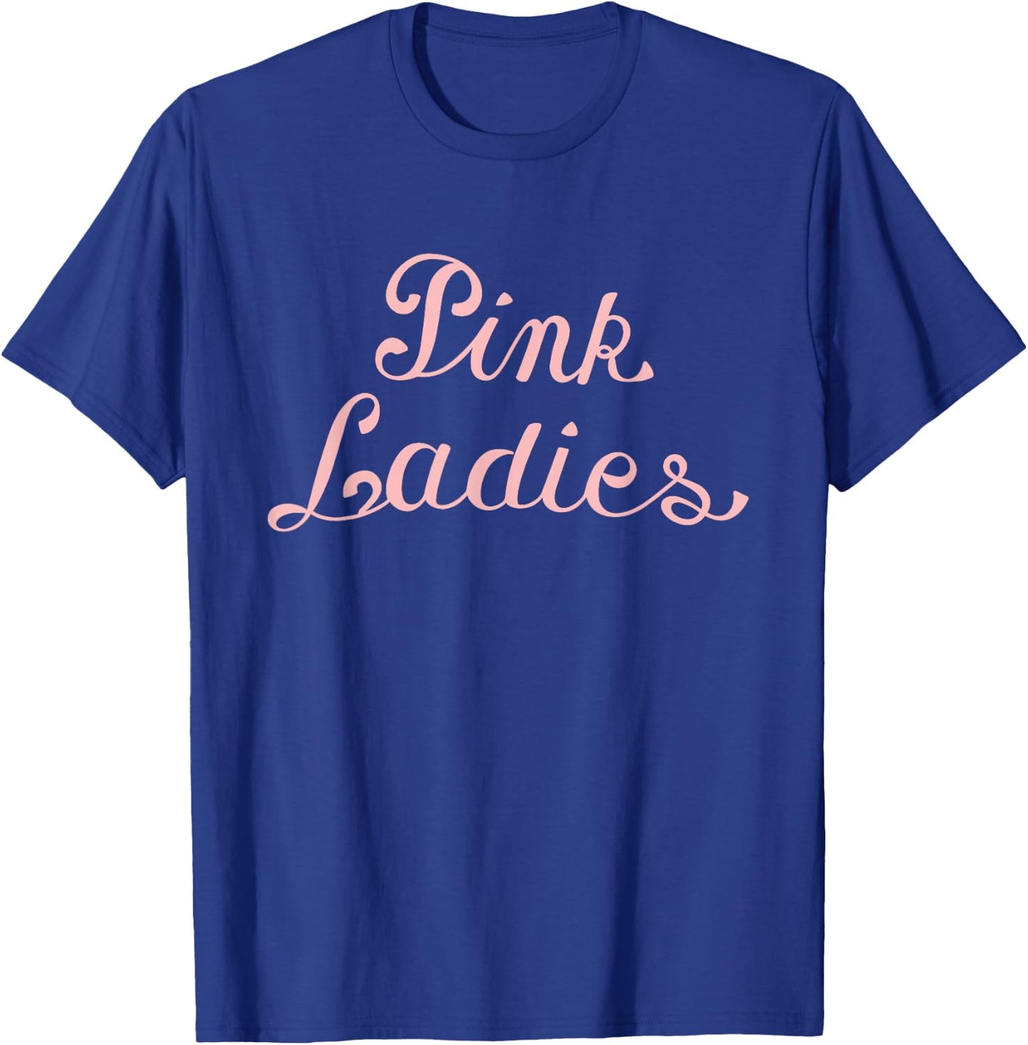 Grease Pink Ladies Font T-Shirt - T-Shirt | Royal