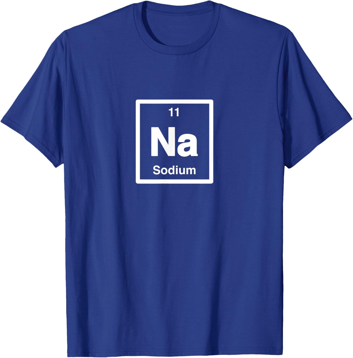 Sodium - Na- Periodic Table of Elements - Science Gifts T-Shirt - T-Shirt | Royal