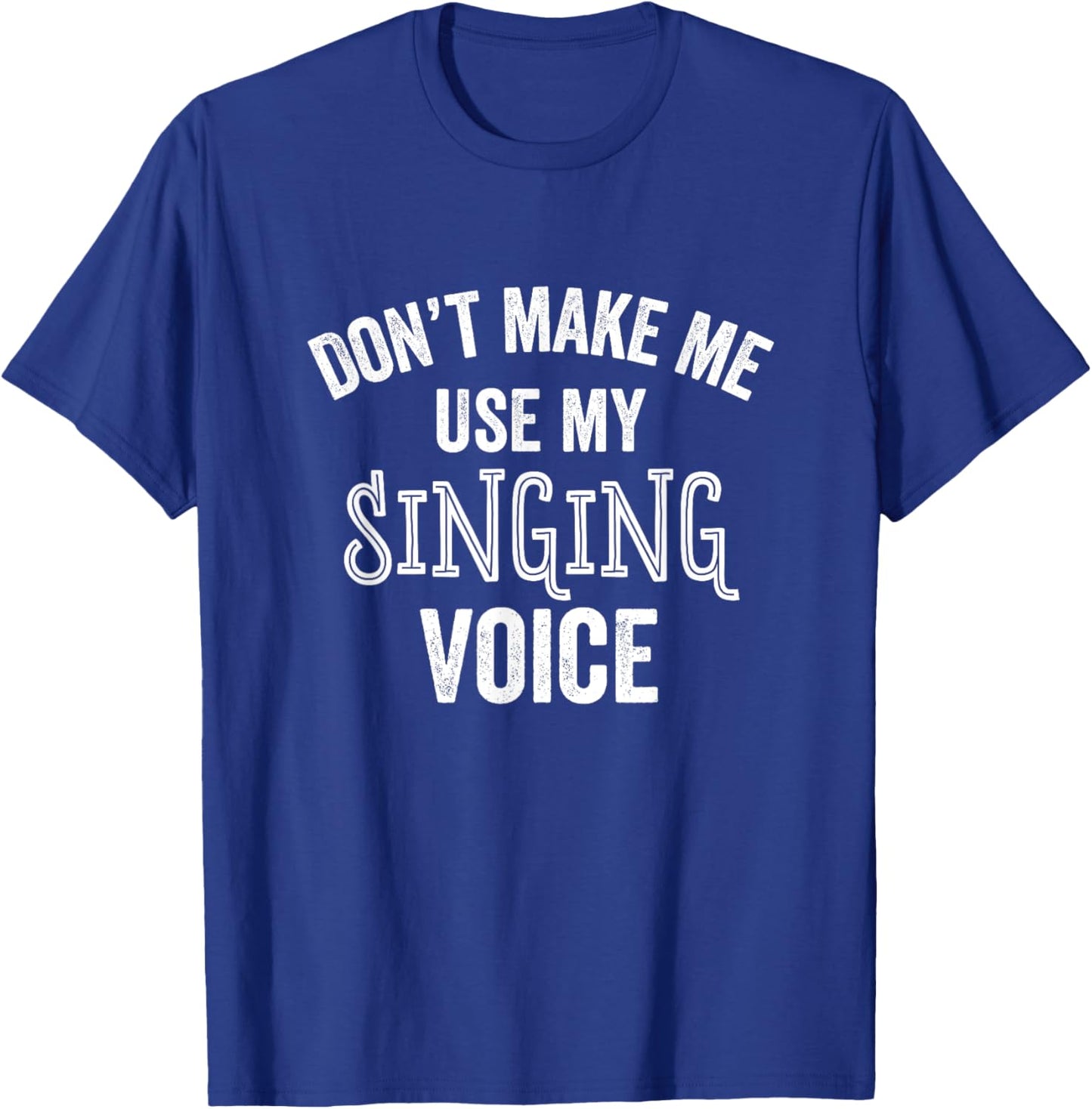 Singing Voice Funny Singer Choir Chorus Music Teacher Gift Women Girls Kids T-Shirt - T-Shirt | Royal
