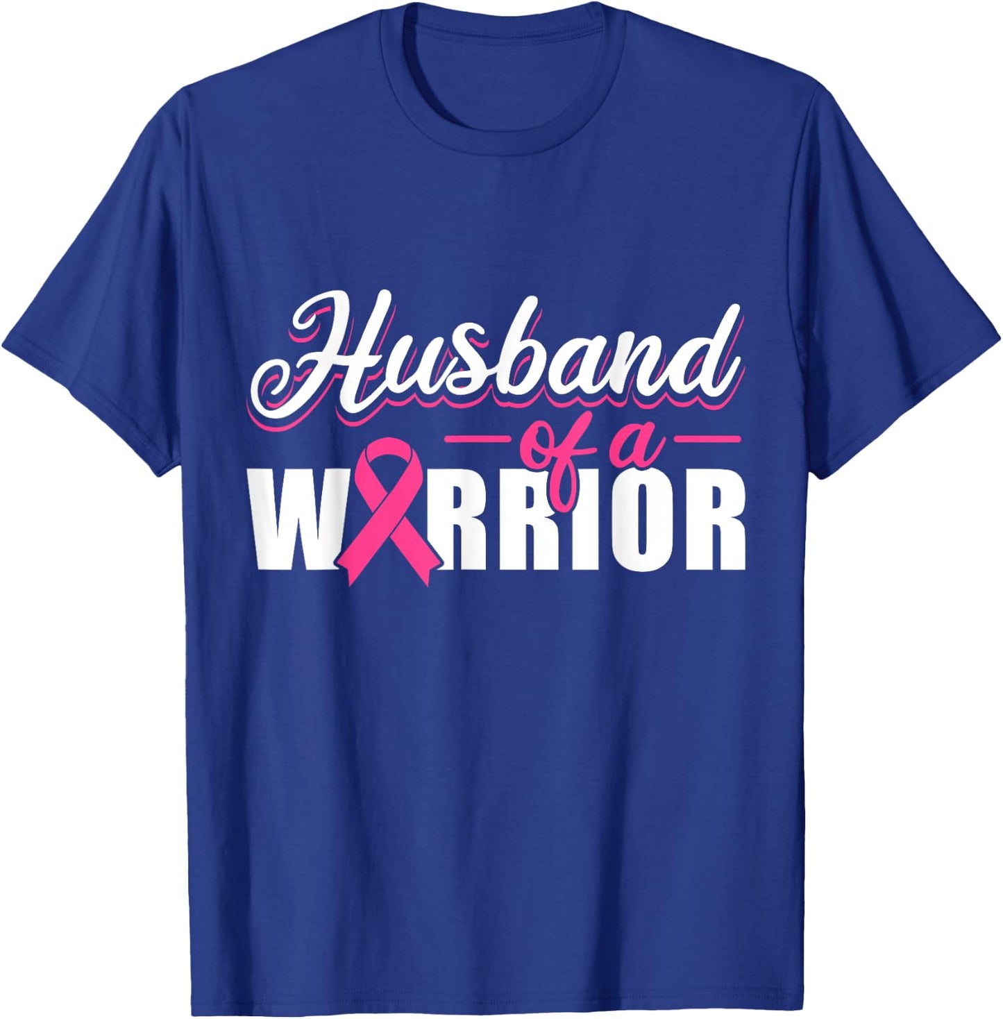 Husband Of A Warrior T-Shirt - T-Shirt | Royal