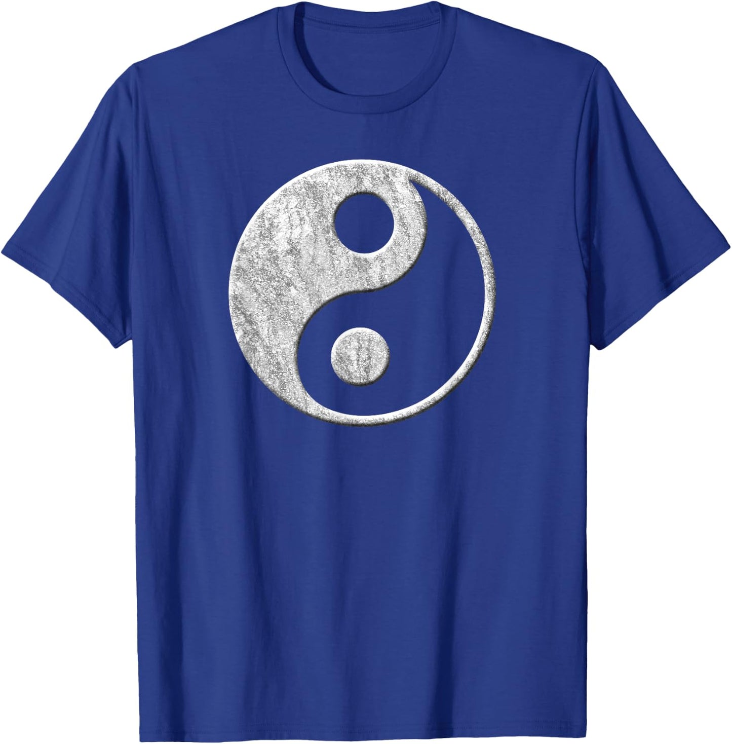 Stylish yin yang symbol without text for spiritual people T-Shirt - T-Shirt | Royal