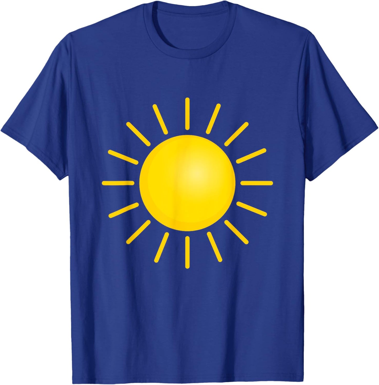 Sun Halloween Costume Funny Halloween T-Shirt - T-Shirt | Royal