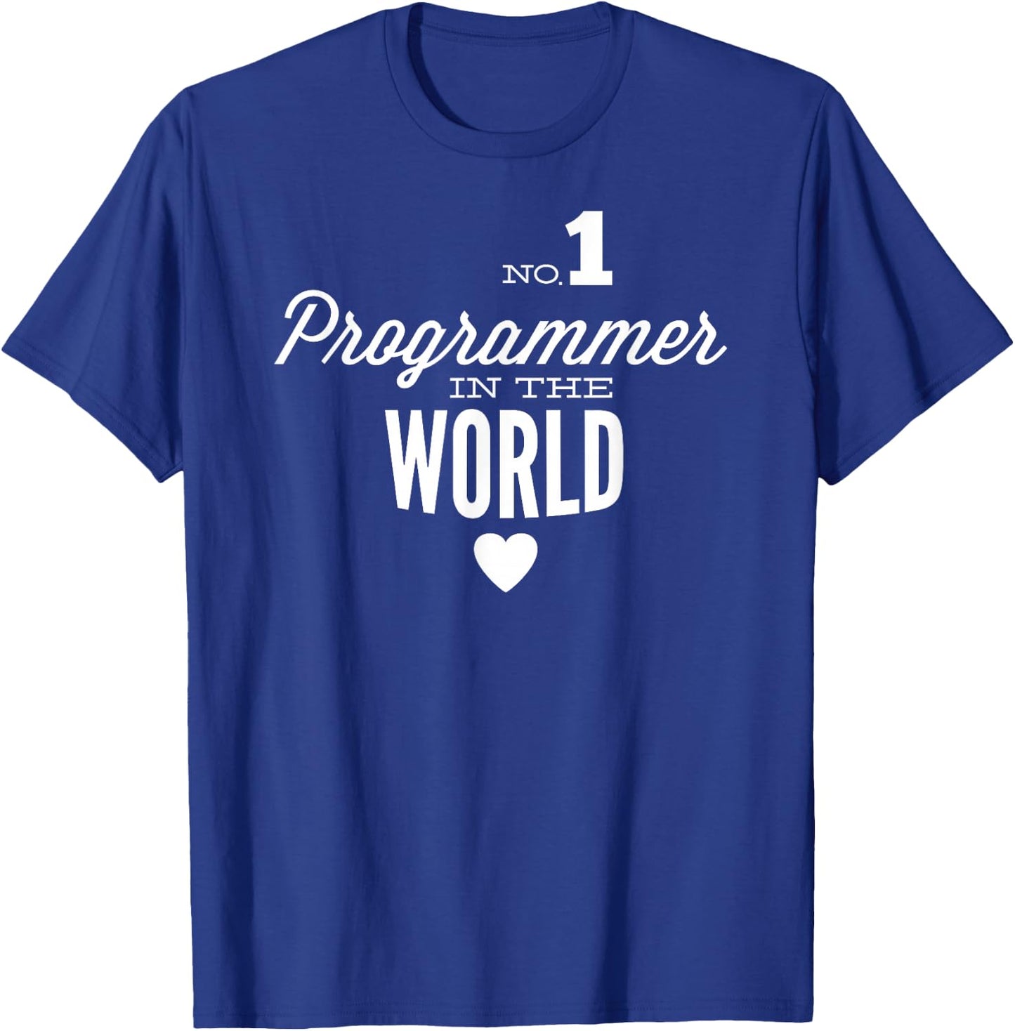 Best Programmer in The World T-Shirt - T-Shirt | Royal