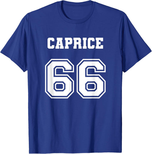 Jersey Style Caprice 66 1966 Old School Classic Lowrider Car T-Shirt - T-Shirt | Royal
