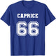Jersey Style Caprice 66 1966 Old School Classic Lowrider Car T-Shirt - T-Shirt | Royal