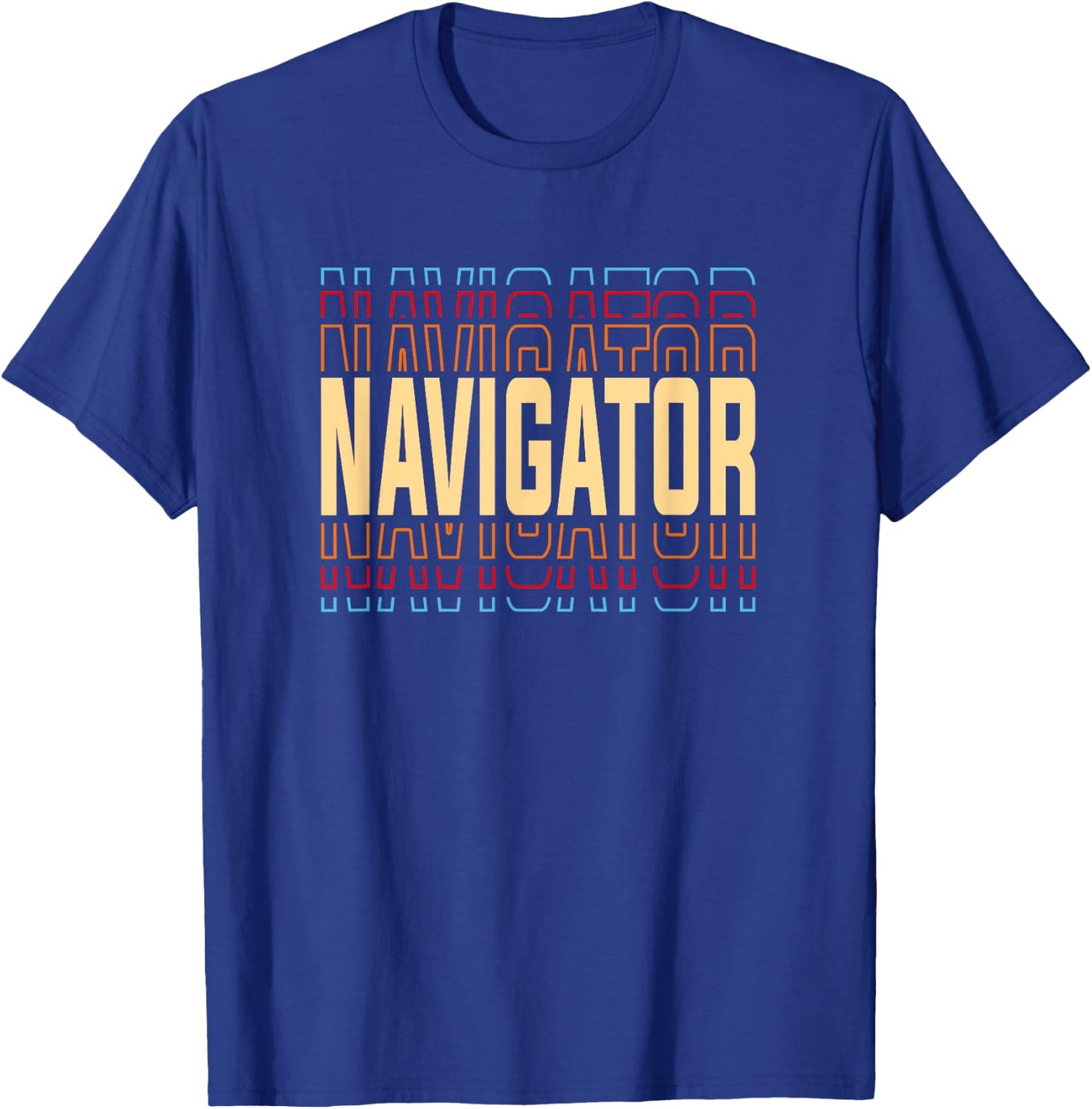Navigator Job Title Vintage T-Shirt - T-Shirt | Royal