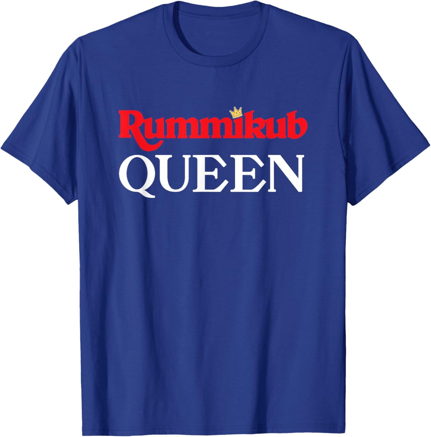 Rummikub Queen Logo with Royal Crown T-Shirt - T-Shirt | Royal
