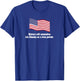 Liz Cheney True Patriot Waving Patriotic American Flag T-Shirt - T-Shirt | Royal