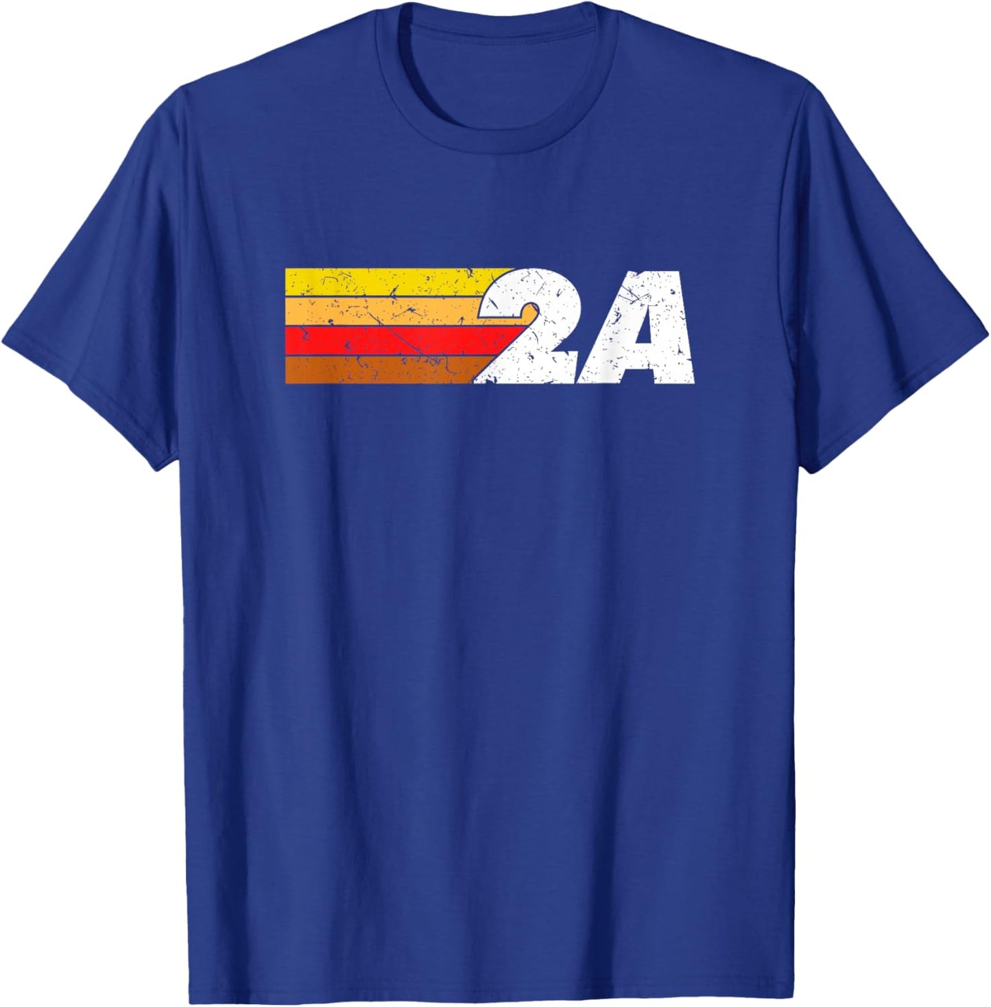 2A 2nd Amendment - Pro Gun Second Amendment T-Shirt - T-Shirt | Royal