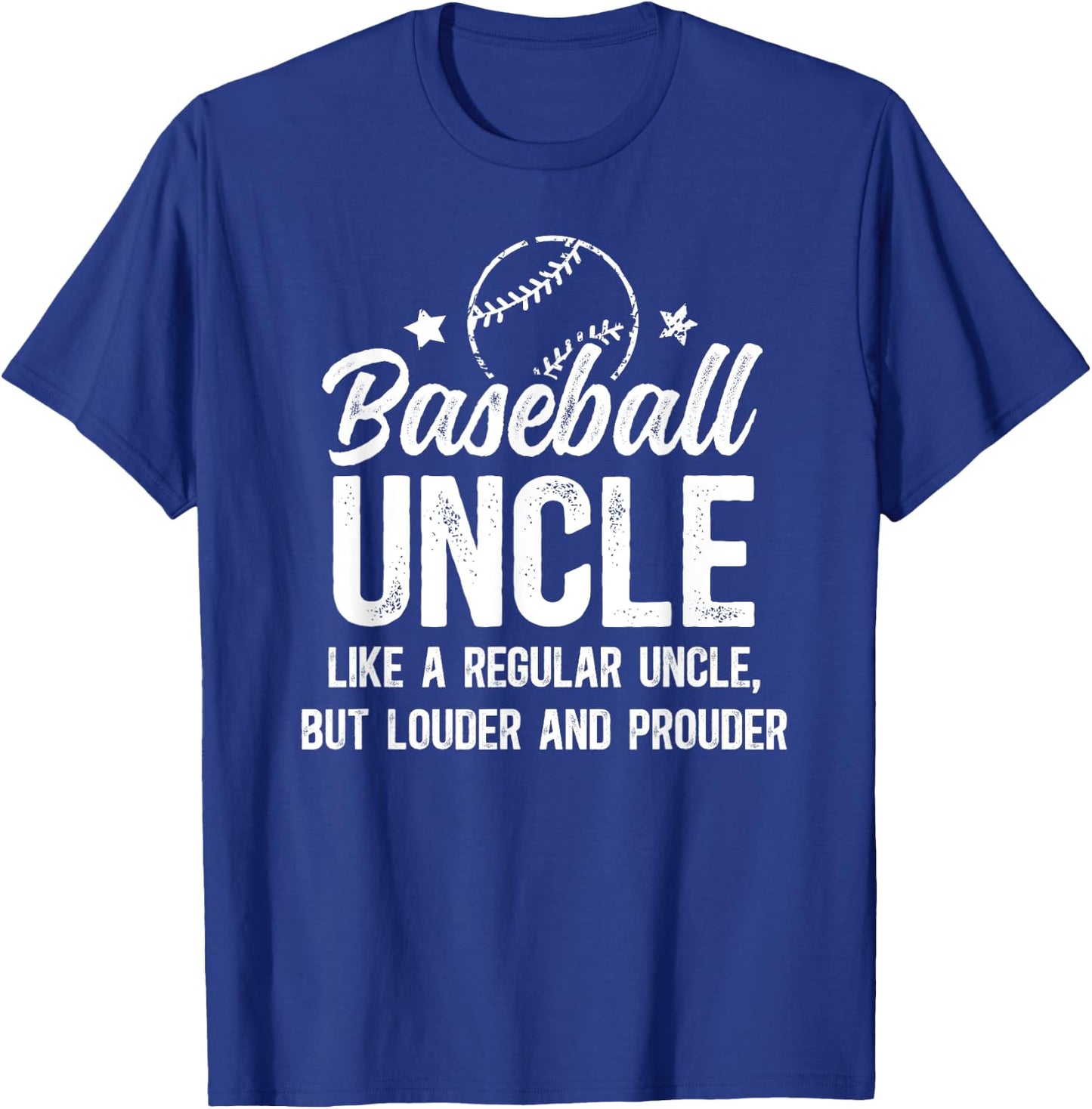 Baseball Uncle Of A Baseball Player Uncle Definition T-Shirt - T-Shirt | Royal