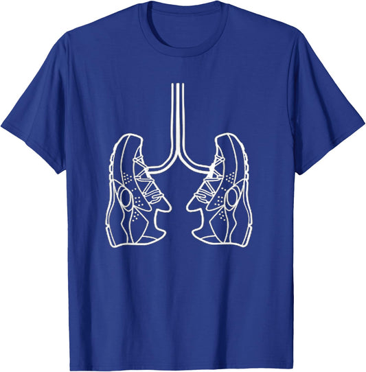 Run Running Shoe Lungs T-Shirt - T-Shirt | Royal