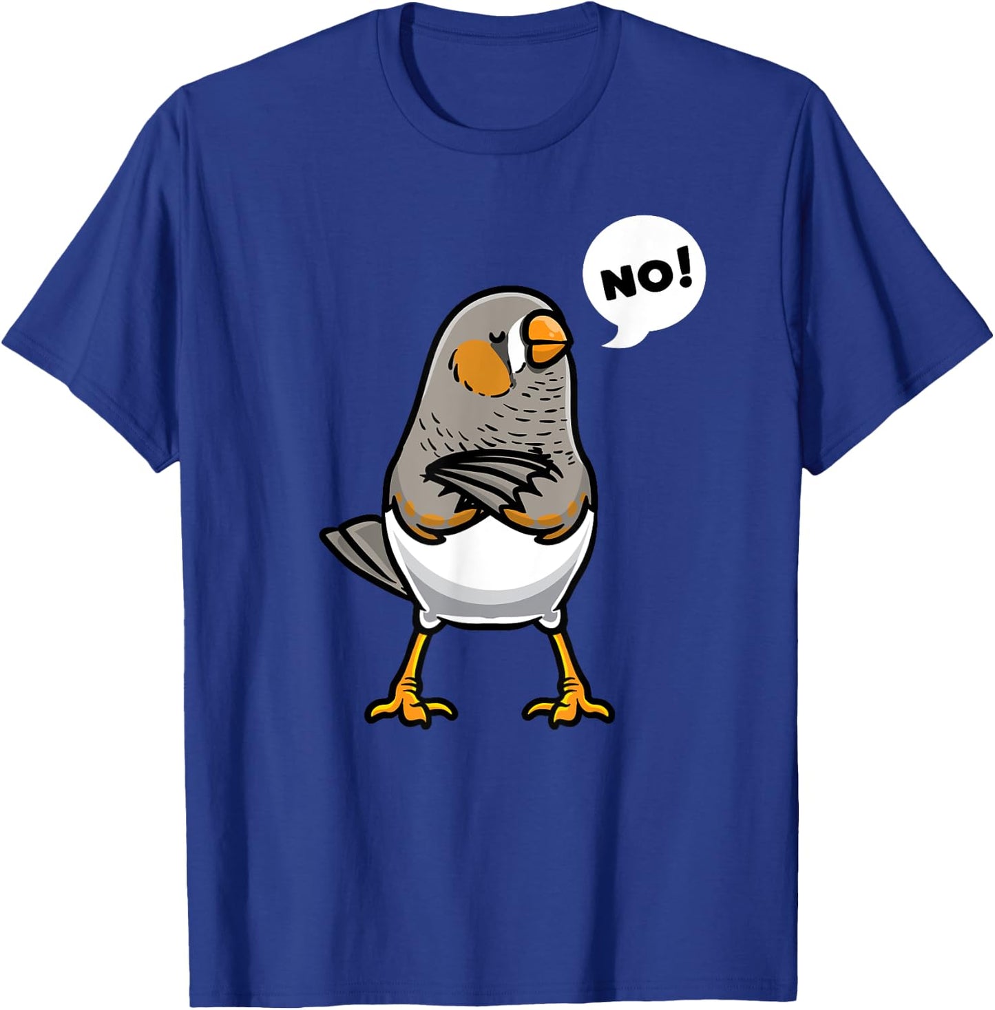 Zebra Finch Ornithologist Ornithology Zebra Finches T-Shirt - T-Shirt | Royal