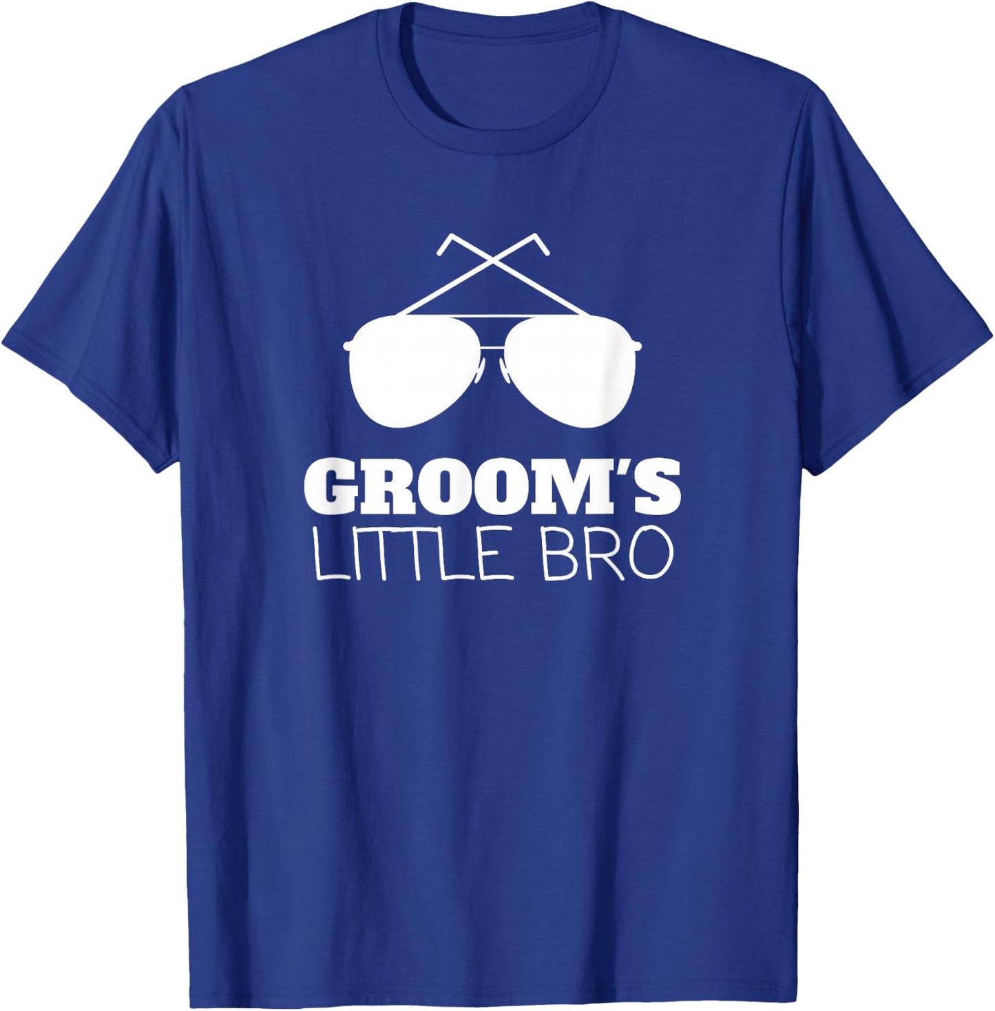 Brother of The Groom Gifts for Wedding Family Groomsmen T-Shirt - T-Shirt | Royal