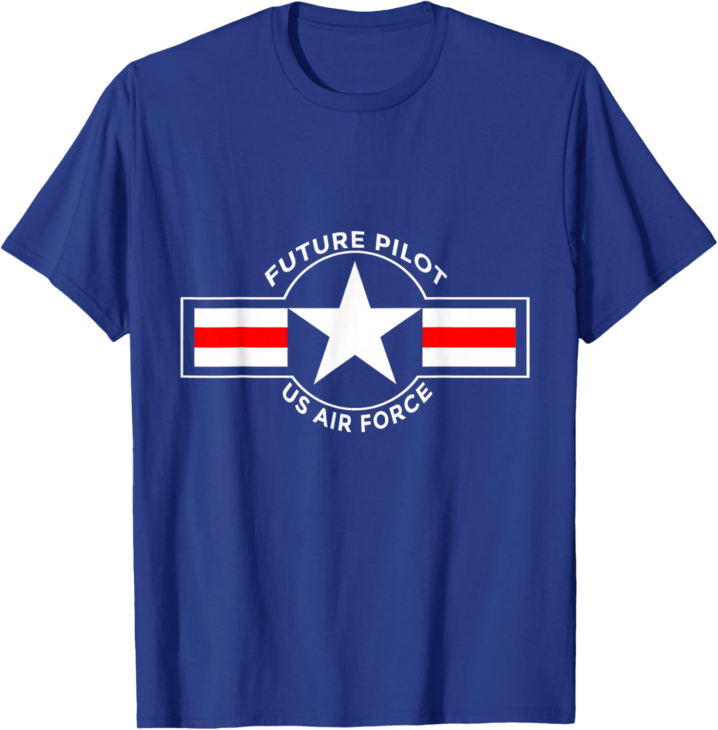 US Air Force Future Pilot Vintage T-Shirt - T-Shirt | Royal