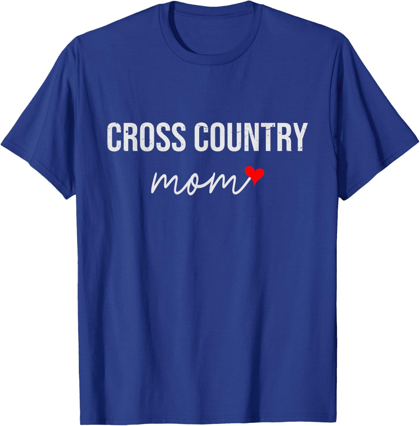 Funny Cross Country Mom - Cute Cross Country Mom Gift Wo T-Shirt - T-Shirt | Royal
