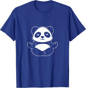 Panda Yoga Stuffed Toys Collector T-Shirt - T-Shirt | Royal