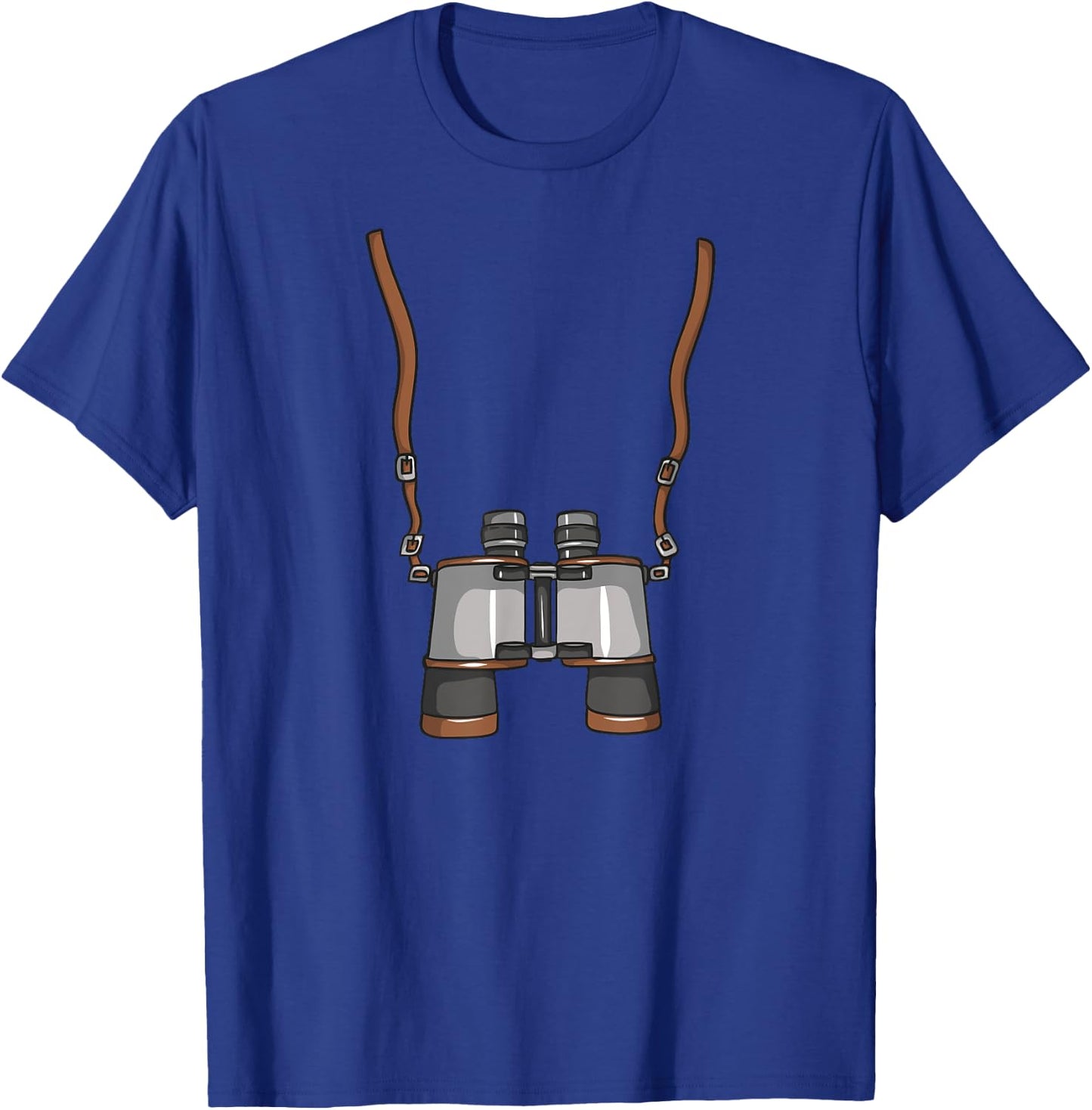 Retro Bird Watching Binocular Birding Gift Men, Kids T-Shirt - T-Shirt | Royal
