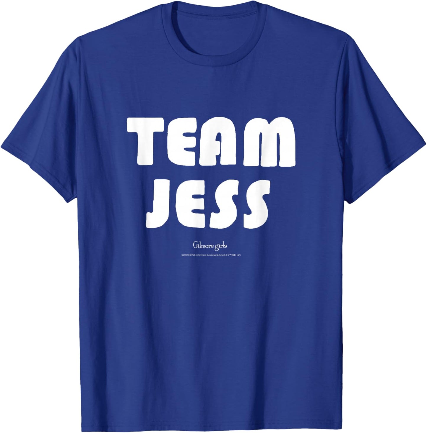 Gilmore Girls Team Jess Block Letters TV Show T-Shirt - T-Shirt | Royal