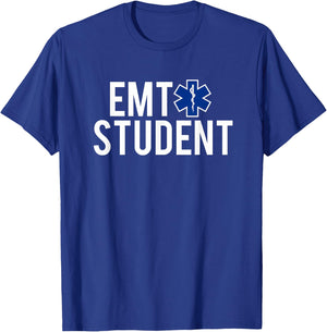 Star Of Life EMT Student EMS First Responder Gift T-Shirt - T-Shirt | Royal