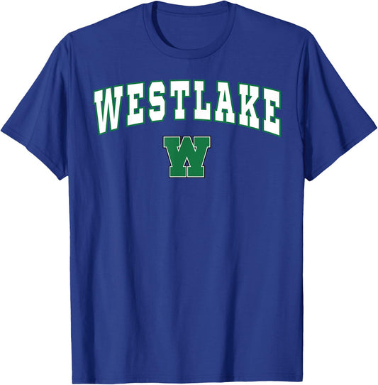 Westlake High School Demons C2 T-Shirt - T-Shirt | Royal