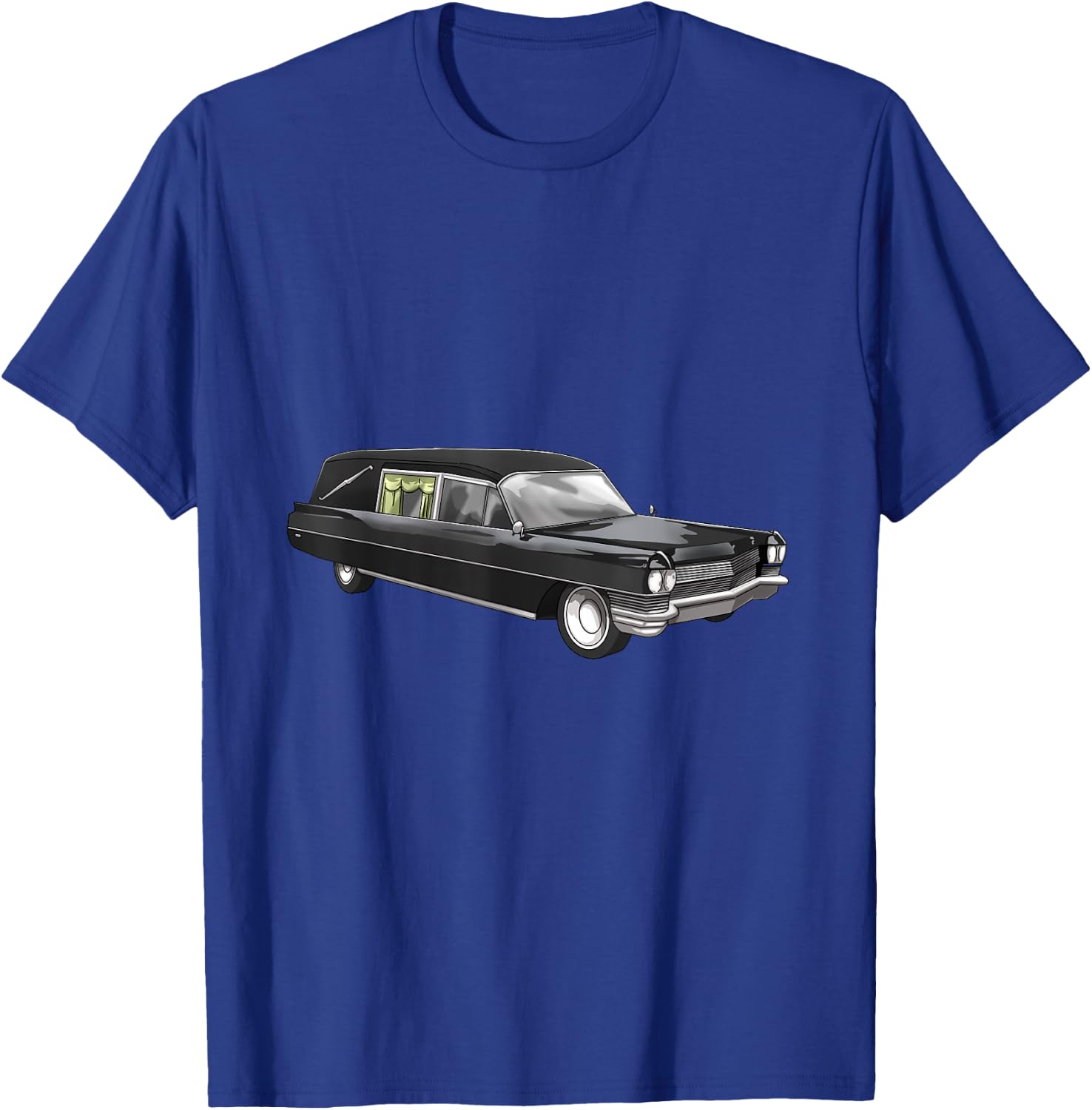 Funeral Director Shirts Funny Funeral Car Hearse Vehicle T-Shirt - T-Shirt | Royal