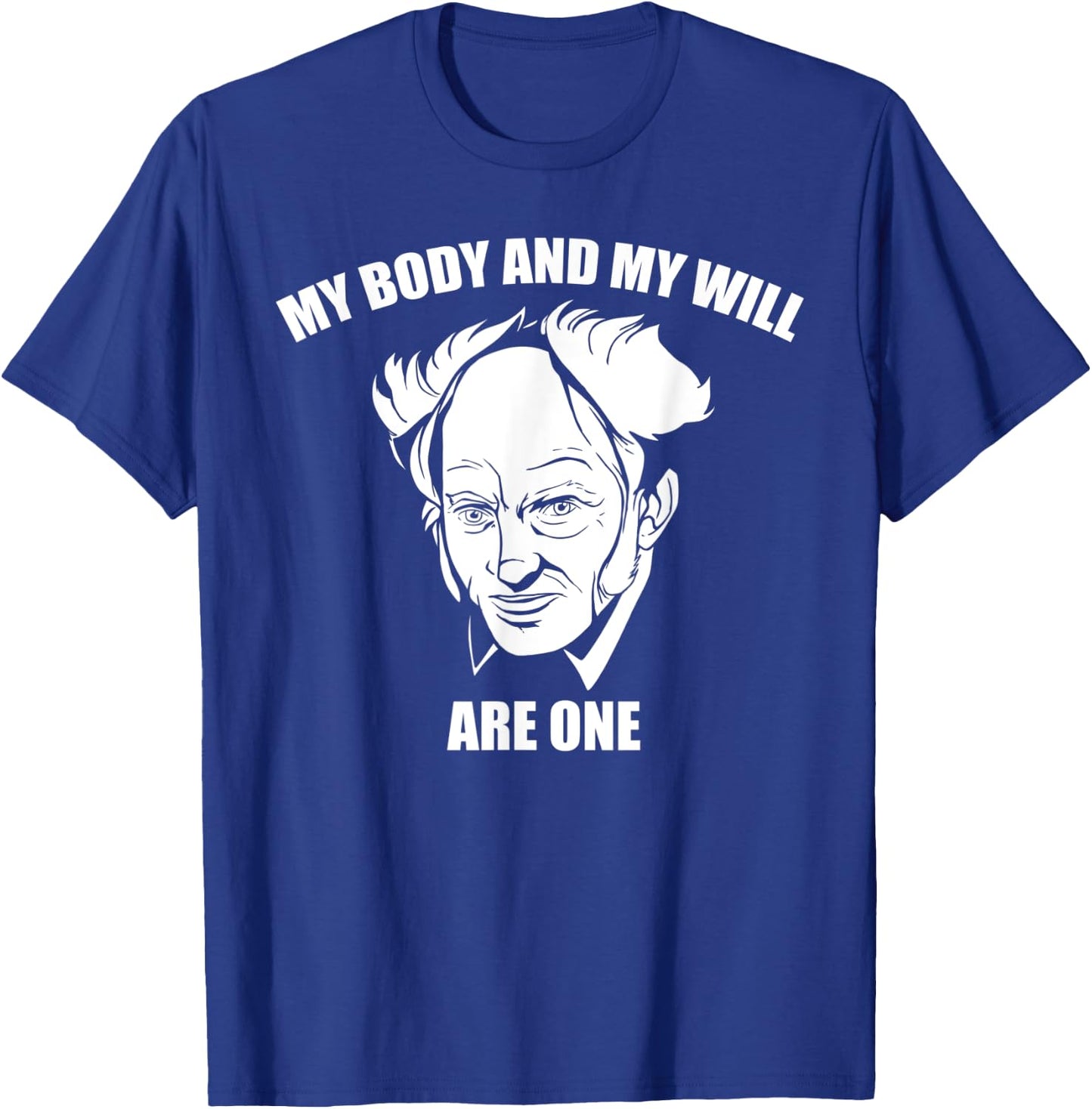 Arthur Schopenhauer German Philosopher T-Shirt - T-Shirt | Royal