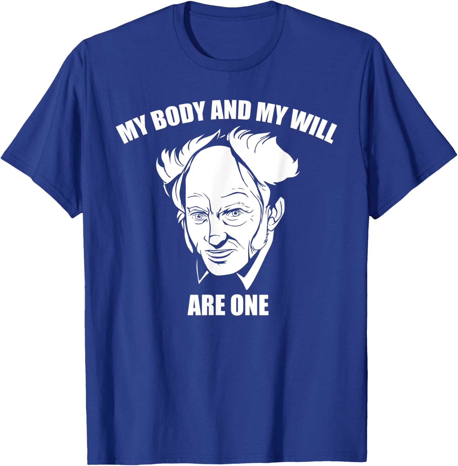 Arthur Schopenhauer German Philosopher T-Shirt - T-Shirt | Royal