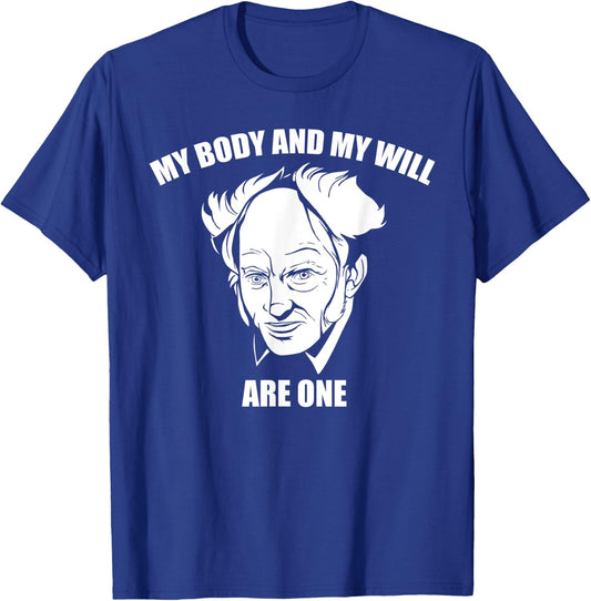 Arthur Schopenhauer German Philosopher T-Shirt - T-Shirt | Royal
