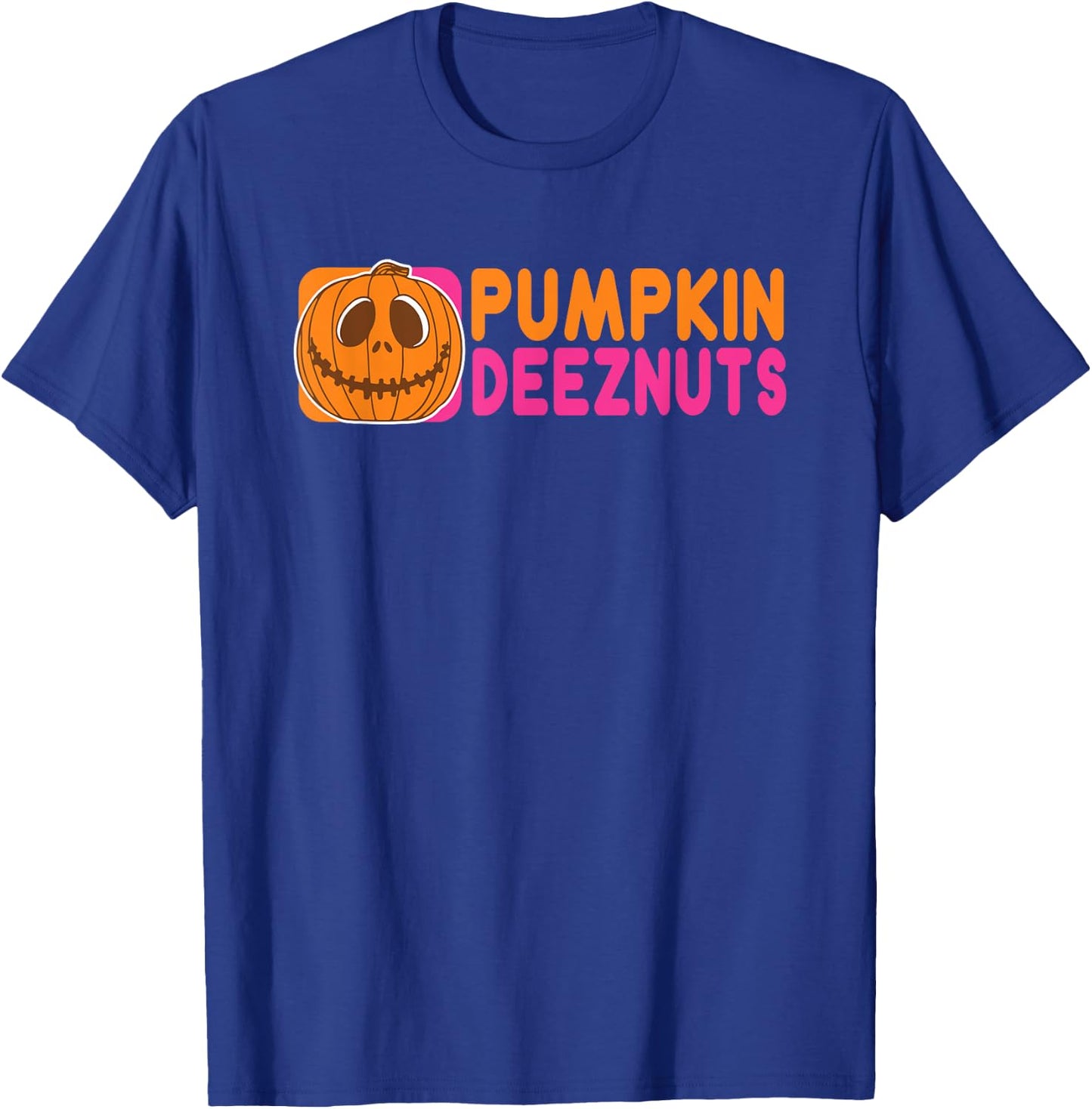 Ghost Pumpkin Deez nut Halloween Cute T-Shirt - T-Shirt | Royal