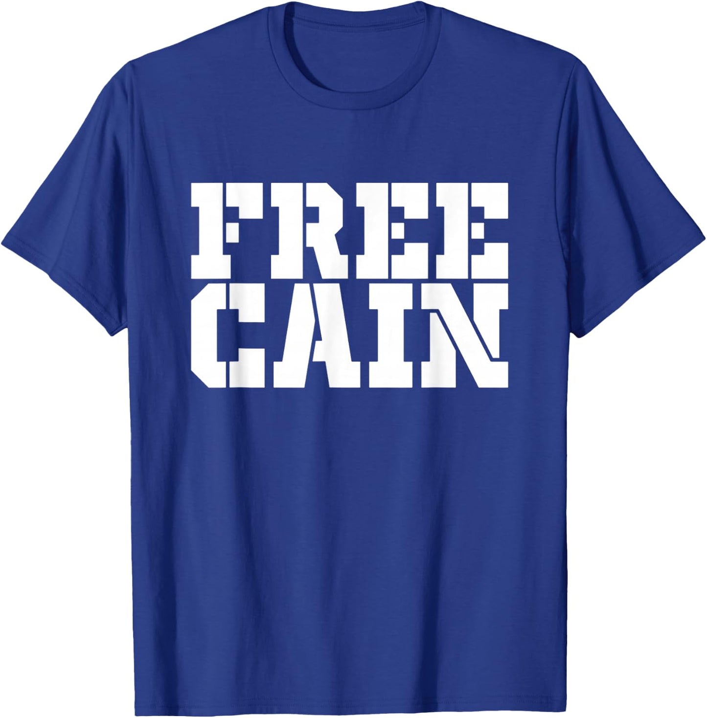 Free Cain T-Shirt - T-Shirt | Royal