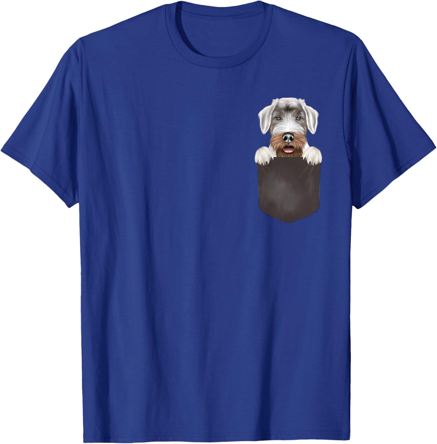 Dog In Pocket Funny Dog Lover Sealyham Terrier T-Shirt - T-Shirt | Royal