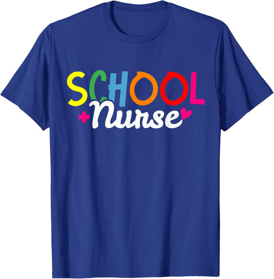 School Nurse T-Shirt - T-Shirt | Royal