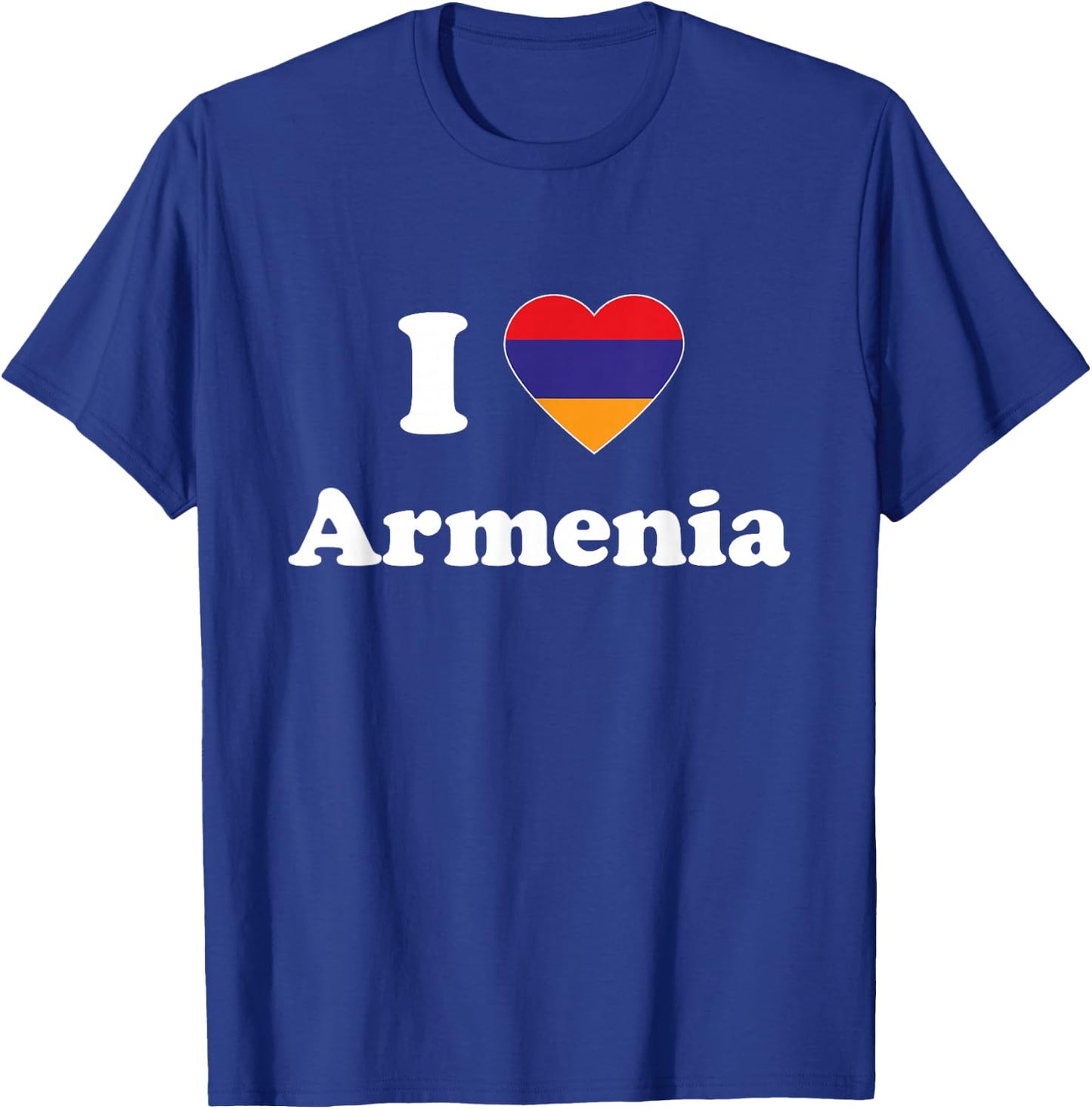 I Love Armenia I Heart Armenia Armenian T-Shirt - T-Shirt | Royal