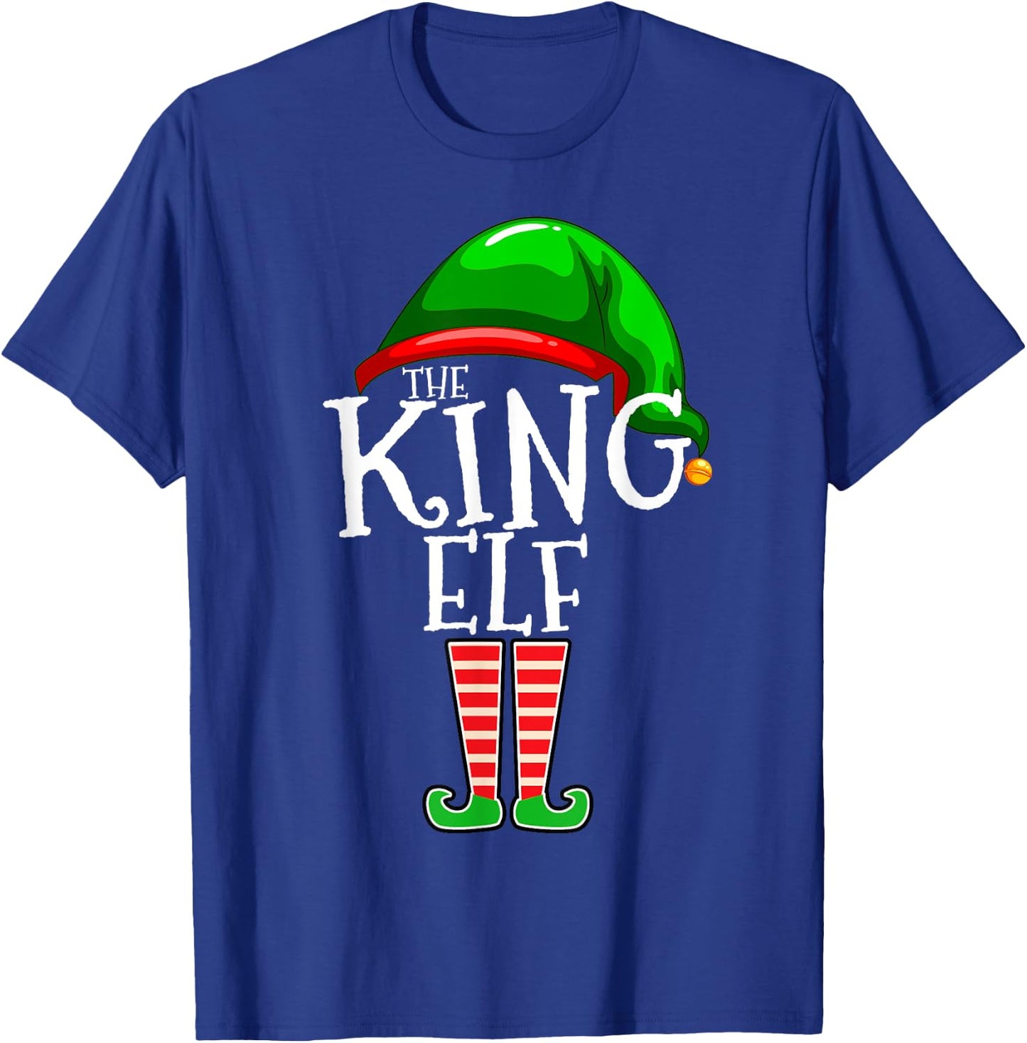The King Elf Family Matching Group Christmas T-Shirt - T-Shirt | Royal